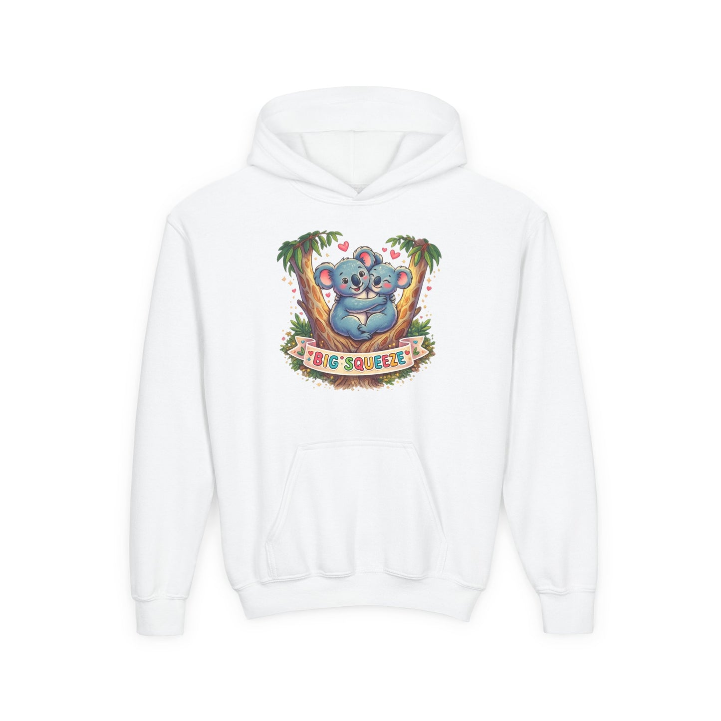 Big Squeeze Koala Youth Heavy Blend Hooded Sweatshirt