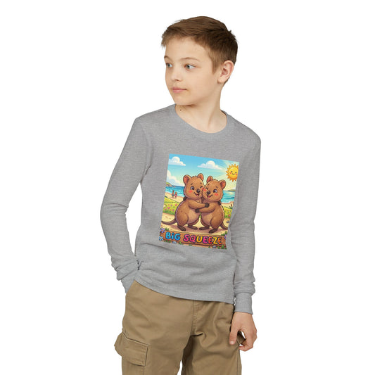 Big Squeeze Quokka Youth Jersey Long Sleeve Tee