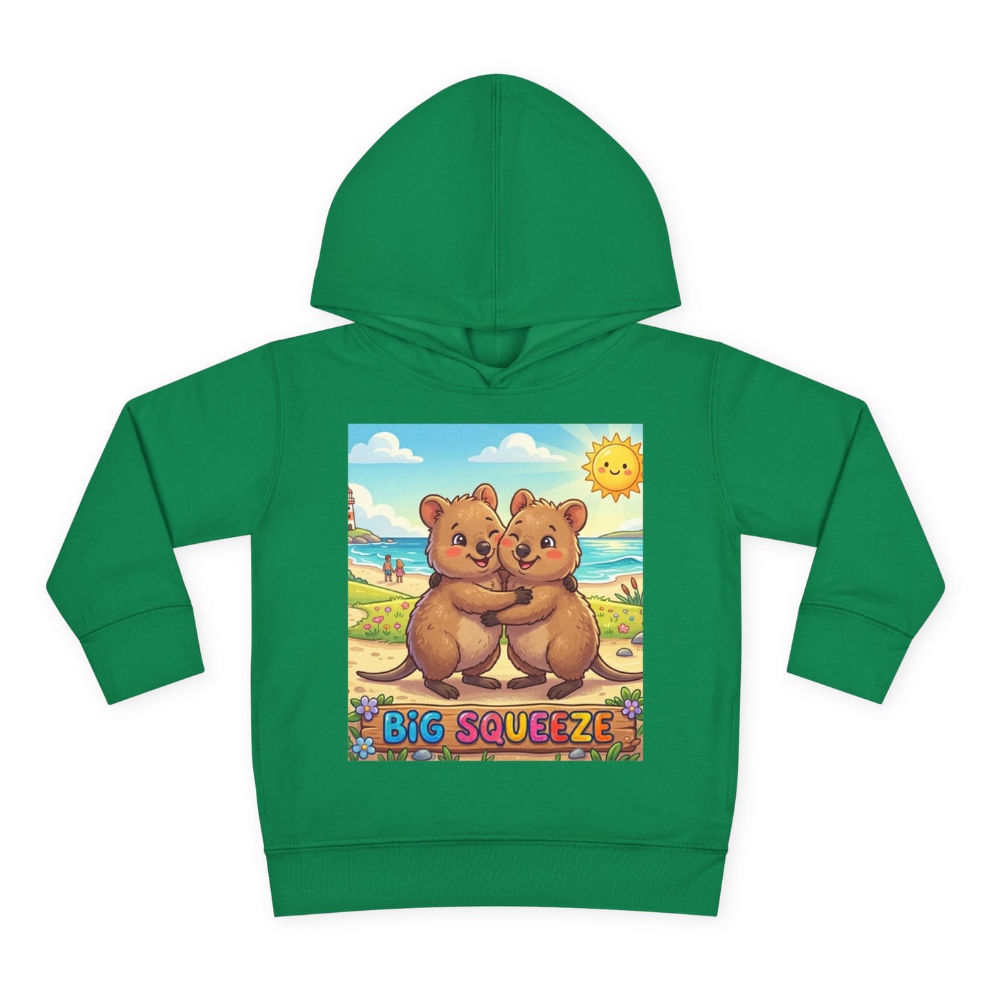 Big Squeeze Quokka Toddler Pullover Fleece Hoodie