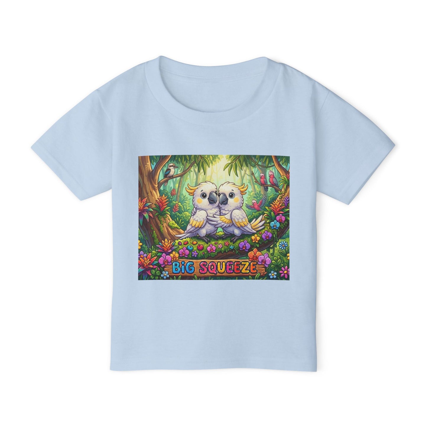 Big Squeeze Cockatoo Heavy Cotton™ Toddler T-shirt