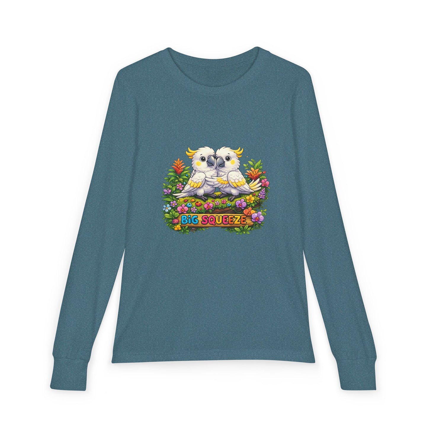 Big Squeeze Cockatoo Youth Jersey Long Sleeve Tee