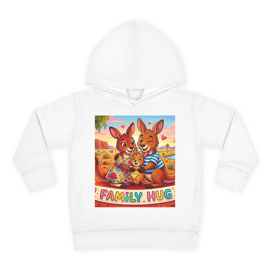Family Hug Kangaroo Toddler Pullover Fleece Hoodie