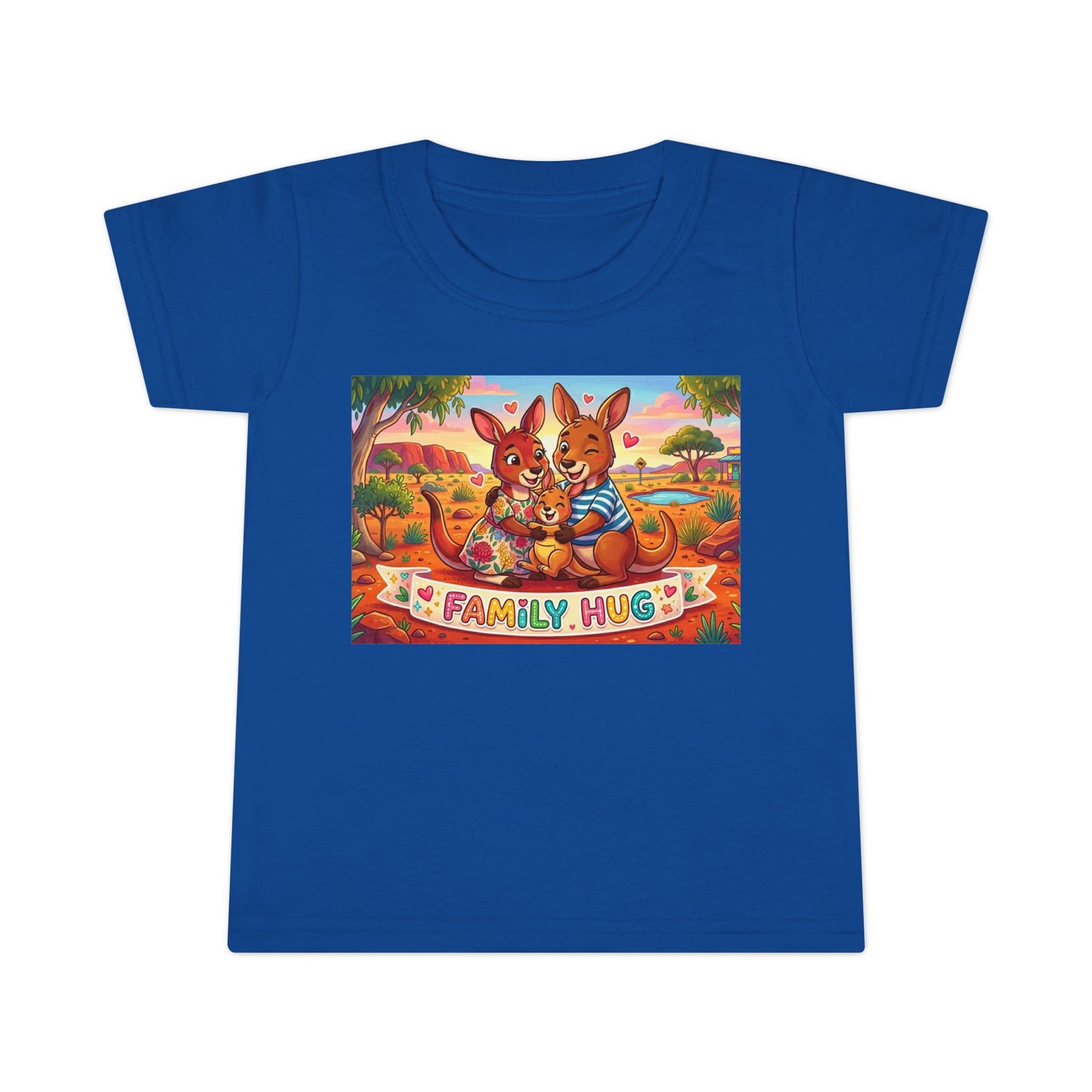 Family Hug Kangaroo Toddler T-shirt
