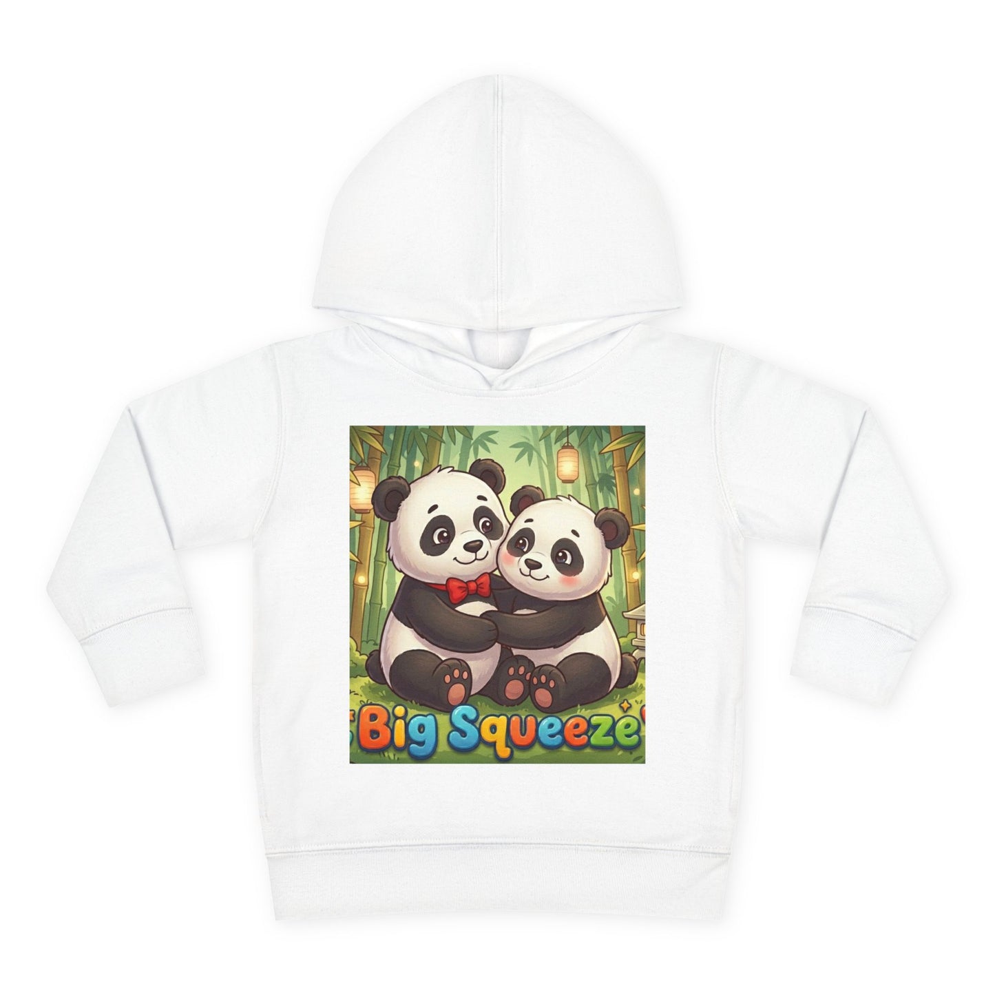 Big Squeeze Panda Toddler Pullover Fleece Hoodie