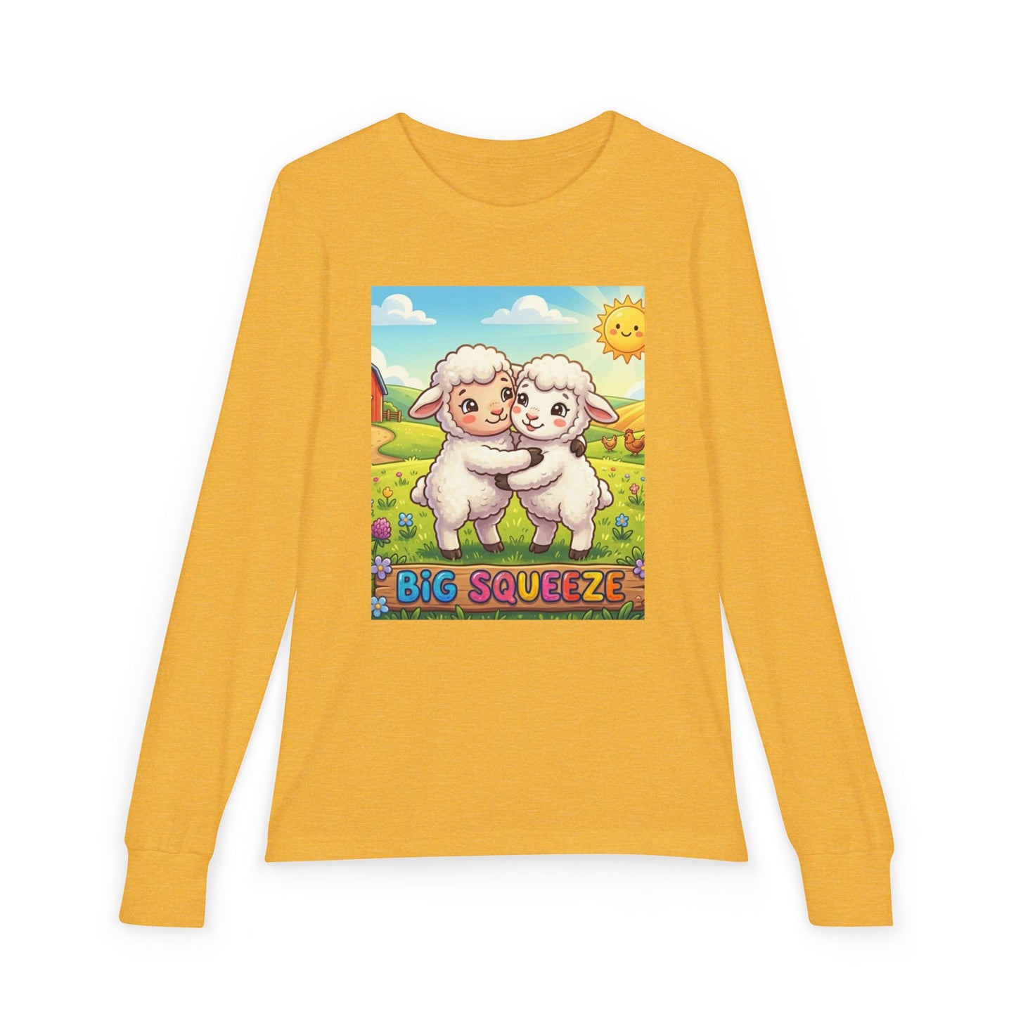 Big Squeeze Lamb Youth Jersey Long Sleeve Tee