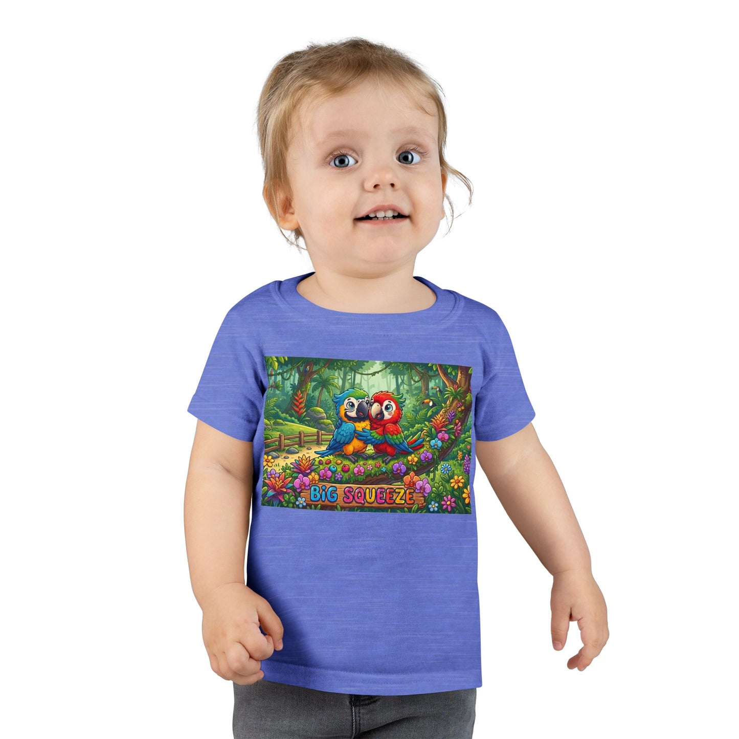 Big squeeze Macaw Toddler T-shirt