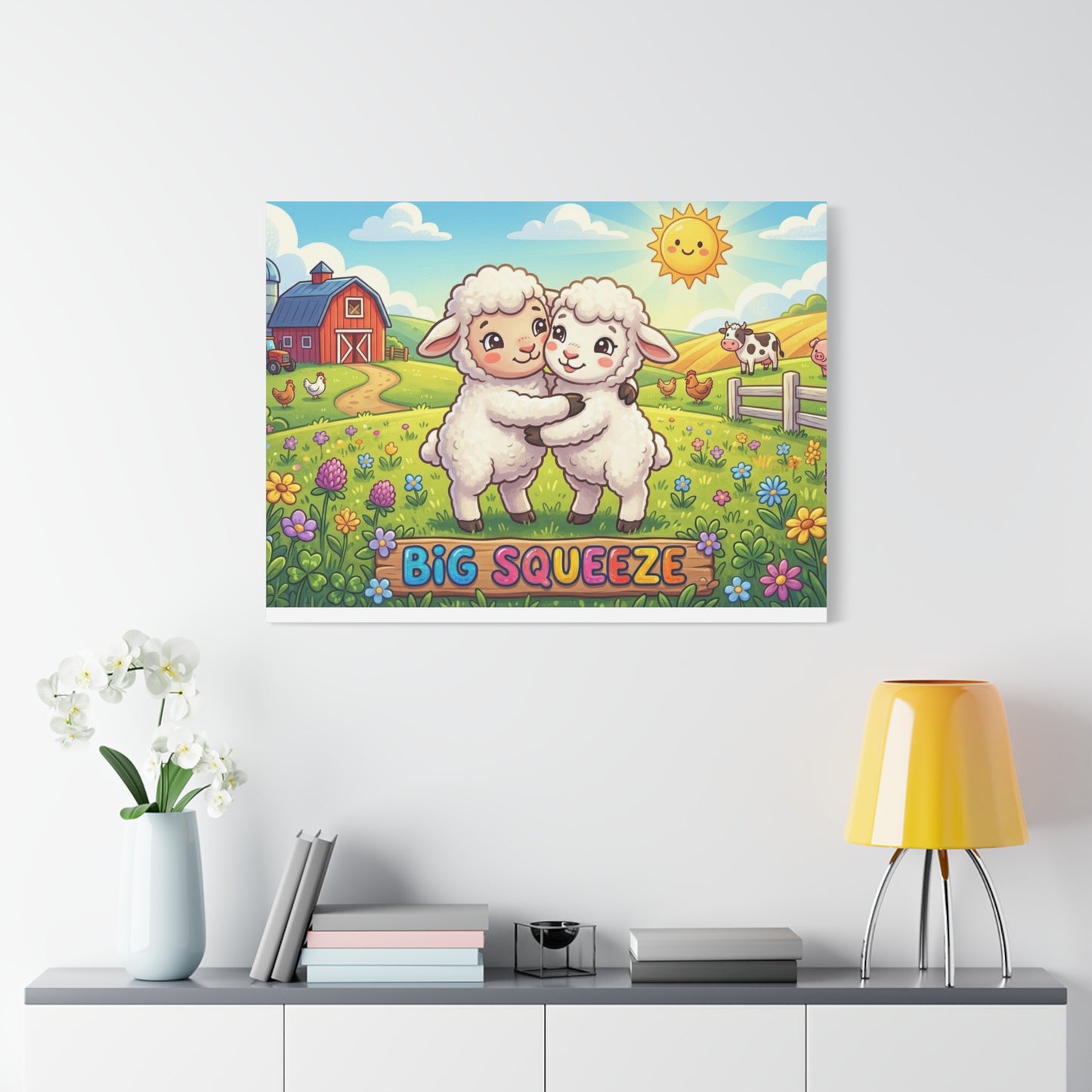 Big Squeeze Lamb Classic Canvas