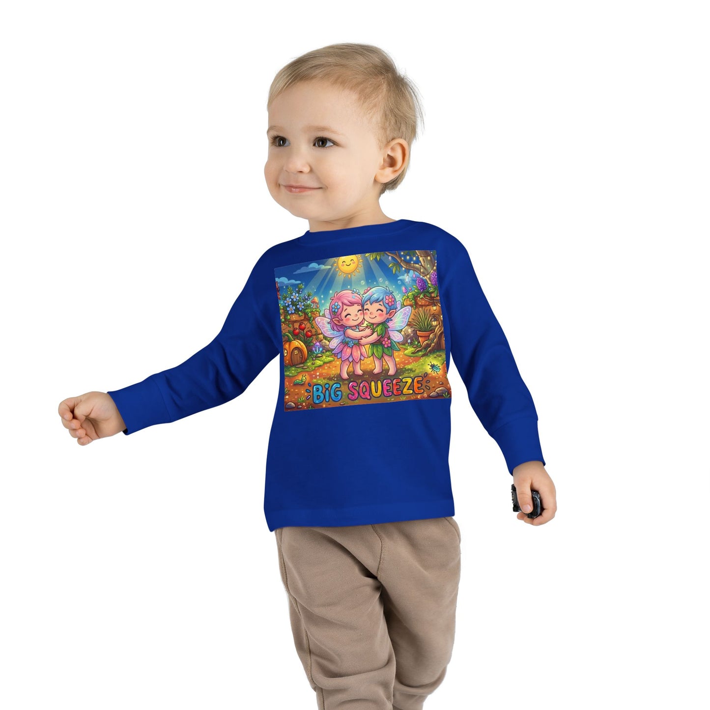 Big Squeeze Fairy Toddler Long Sleeve Tee