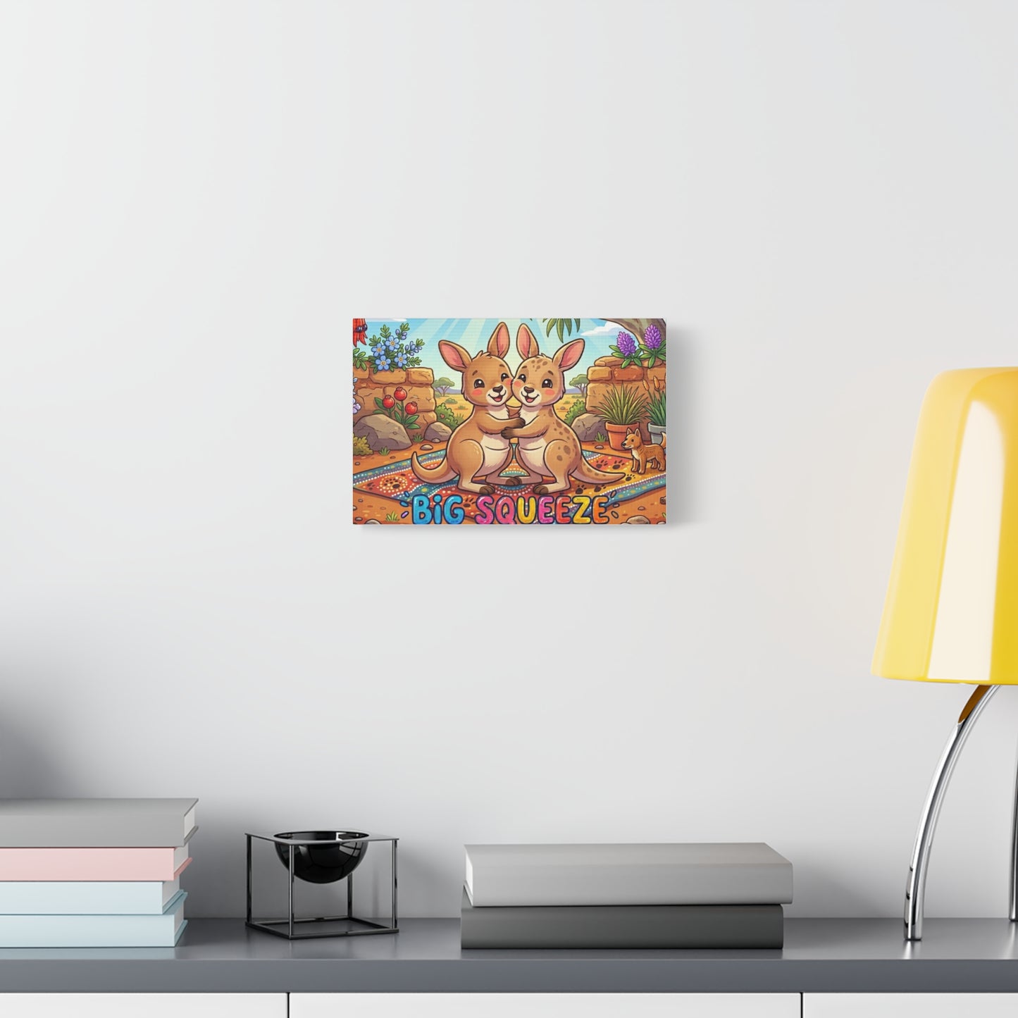 Big Squeeze Kangaroo Classic Canvas