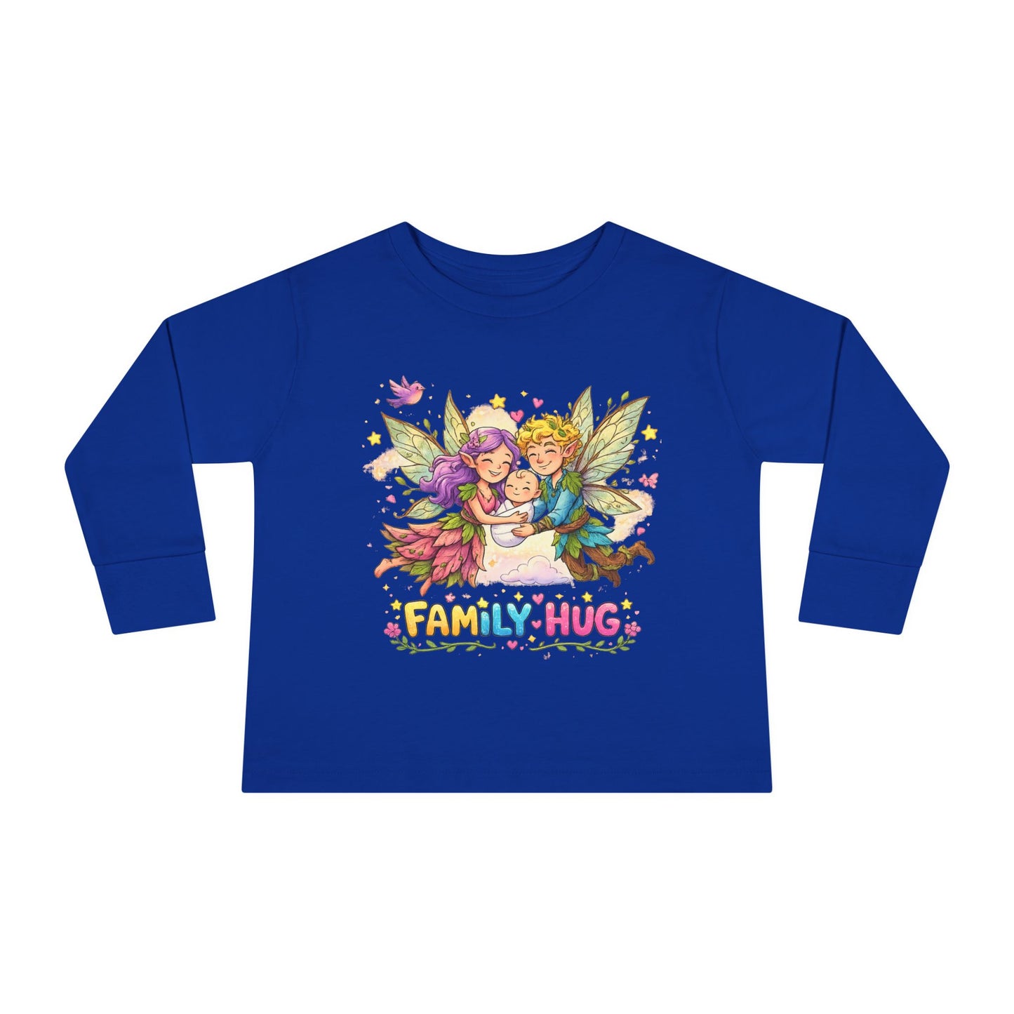 Family Hug Fairy Toddler Long Sleeve Tee