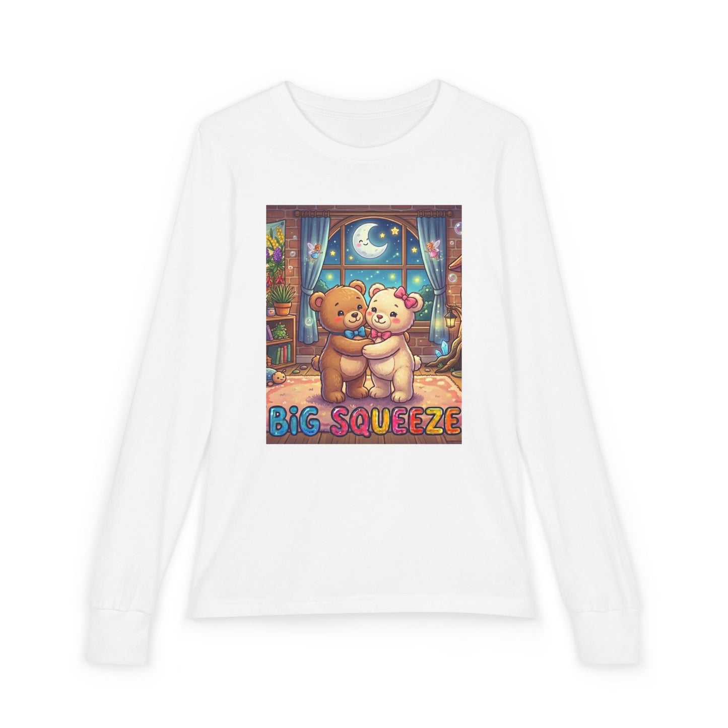 Big Squeeze Teddy Youth Jersey Long Sleeve Tee