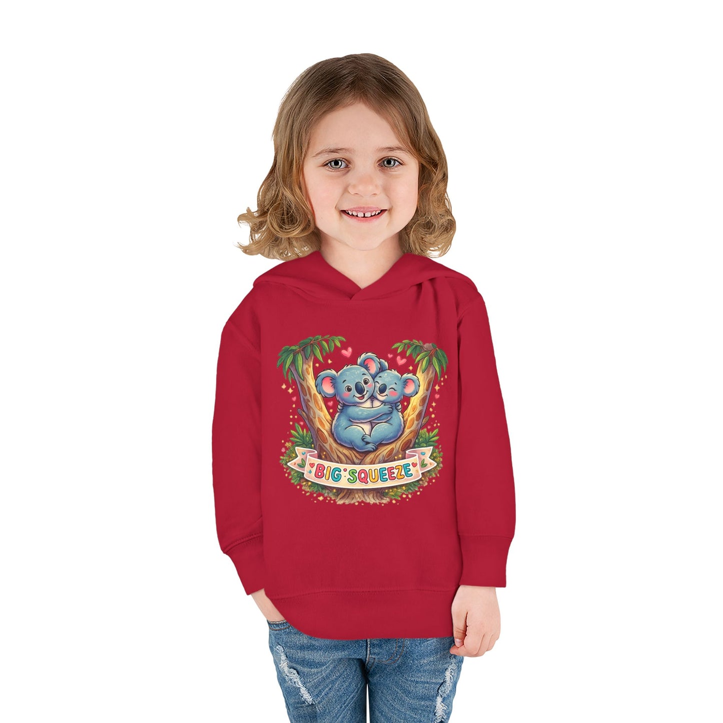 Big Squeeze Koala Toddler Pullover Fleece Hoodie