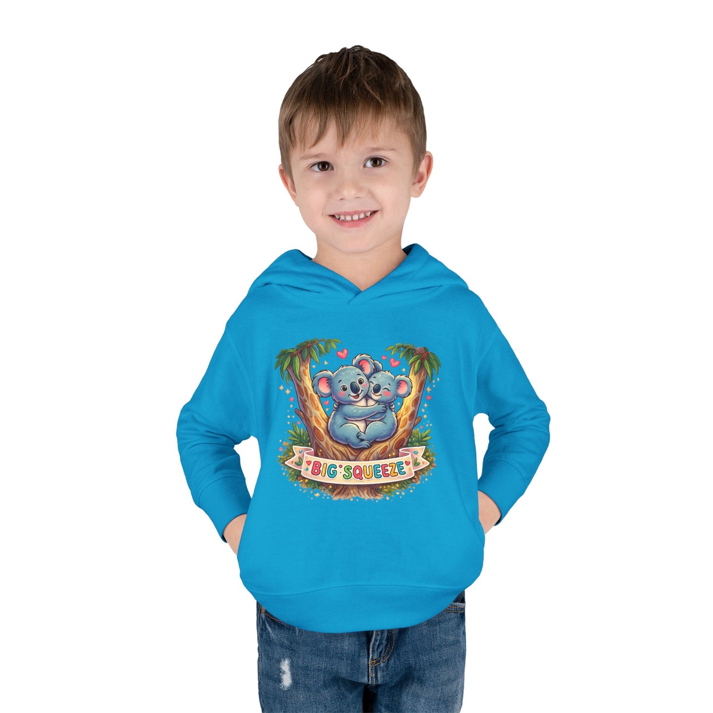 Big Squeeze Koala Toddler Pullover Fleece Hoodie