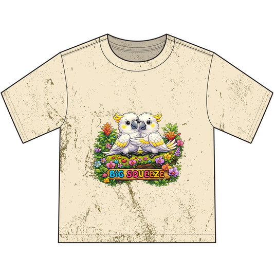 Big Squeeze Cockatoo Heavyweight Color Blast Youth T-Shirt