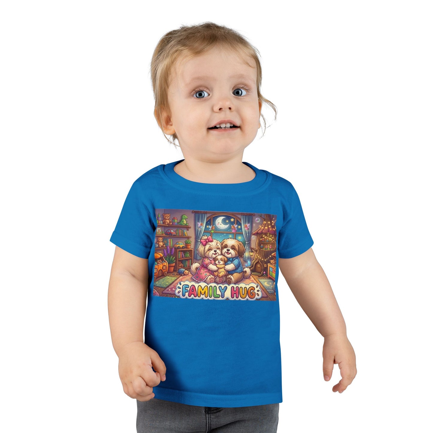 Family Hug Shih Tzu Toddler T-shirt