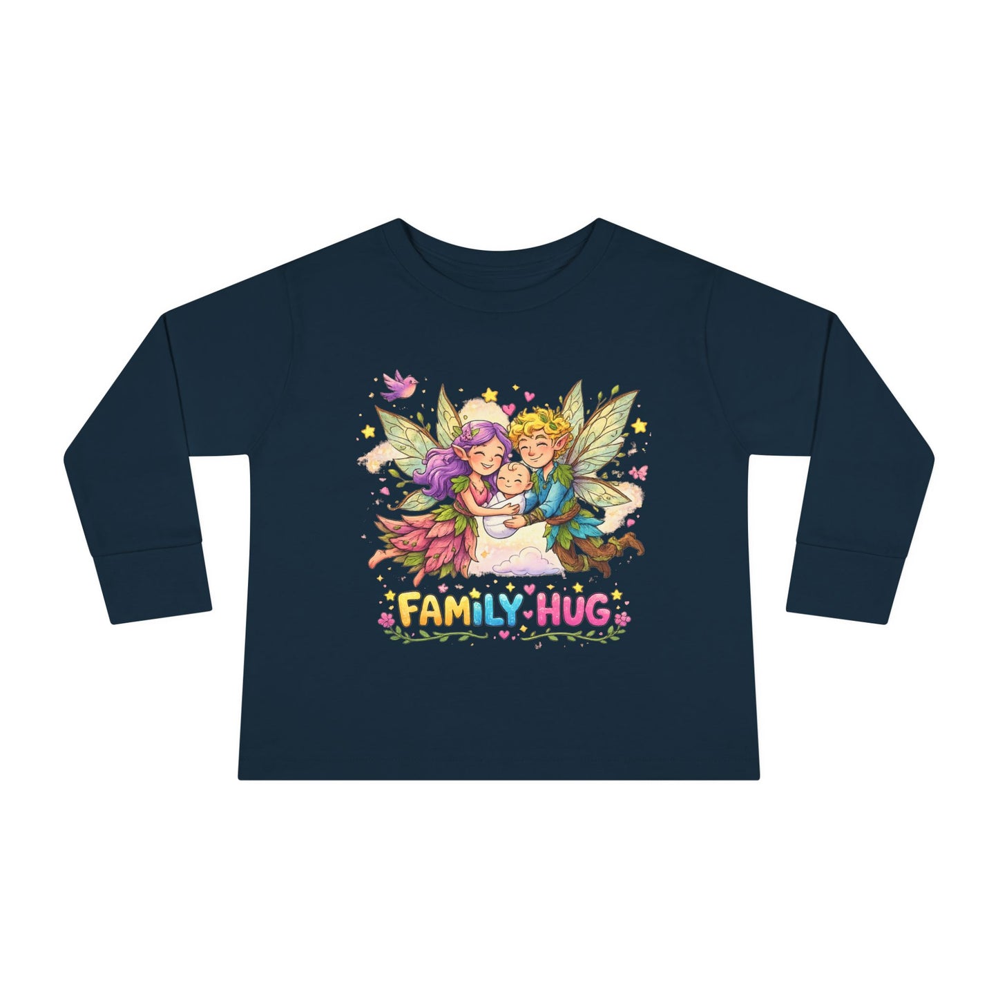Family Hug Fairy Toddler Long Sleeve Tee