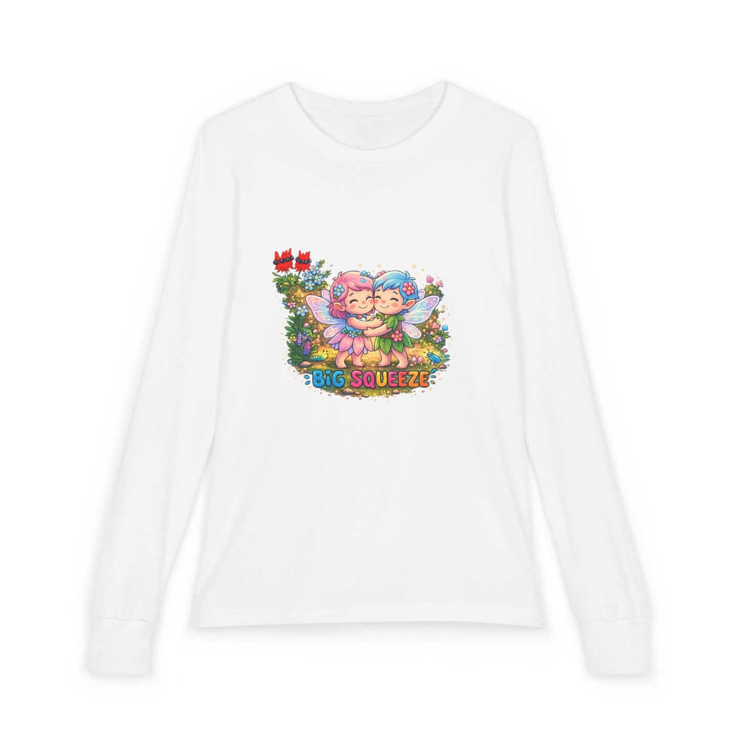 Big Squeeze Fairy Youth Jersey Long Sleeve Tee