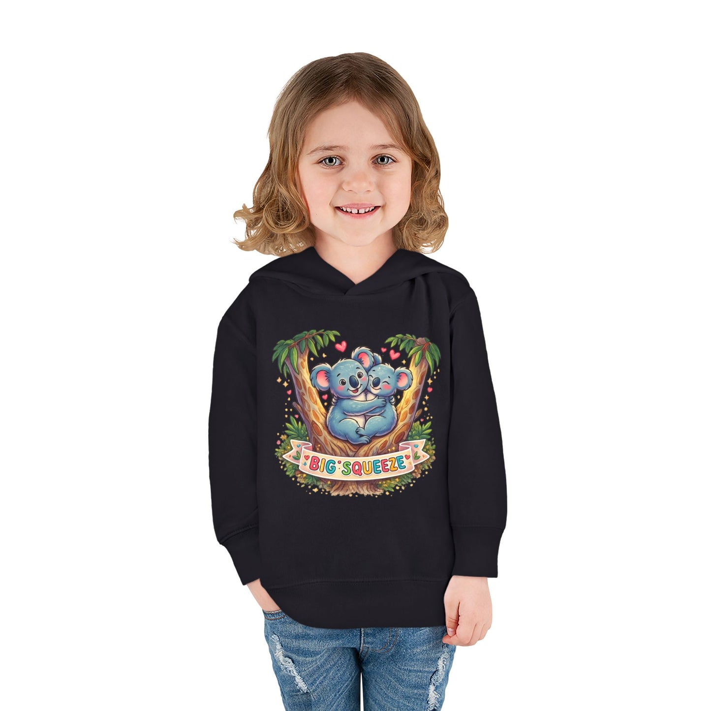 Big Squeeze Koala Toddler Pullover Fleece Hoodie