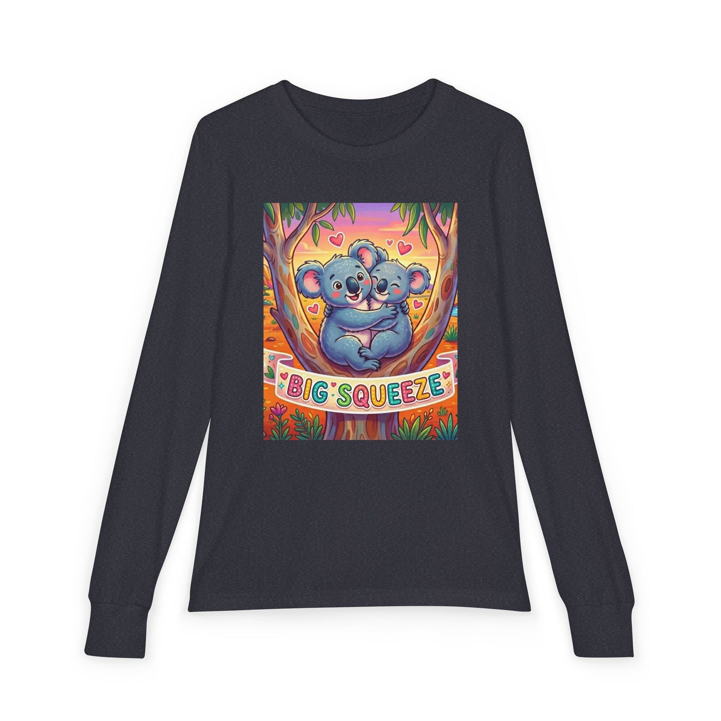 Big Squeeze Koala Youth Jersey Long Sleeve Tee