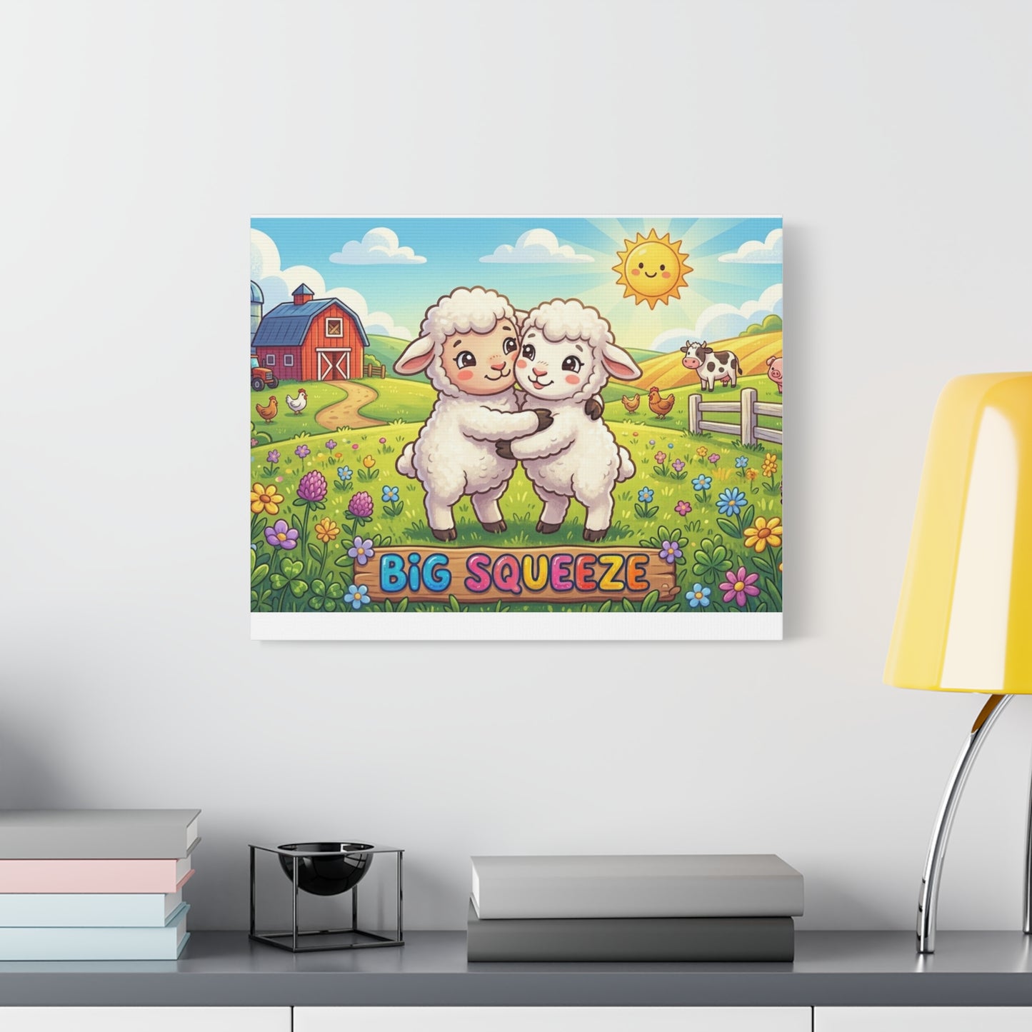 Big Squeeze Lamb Classic Canvas