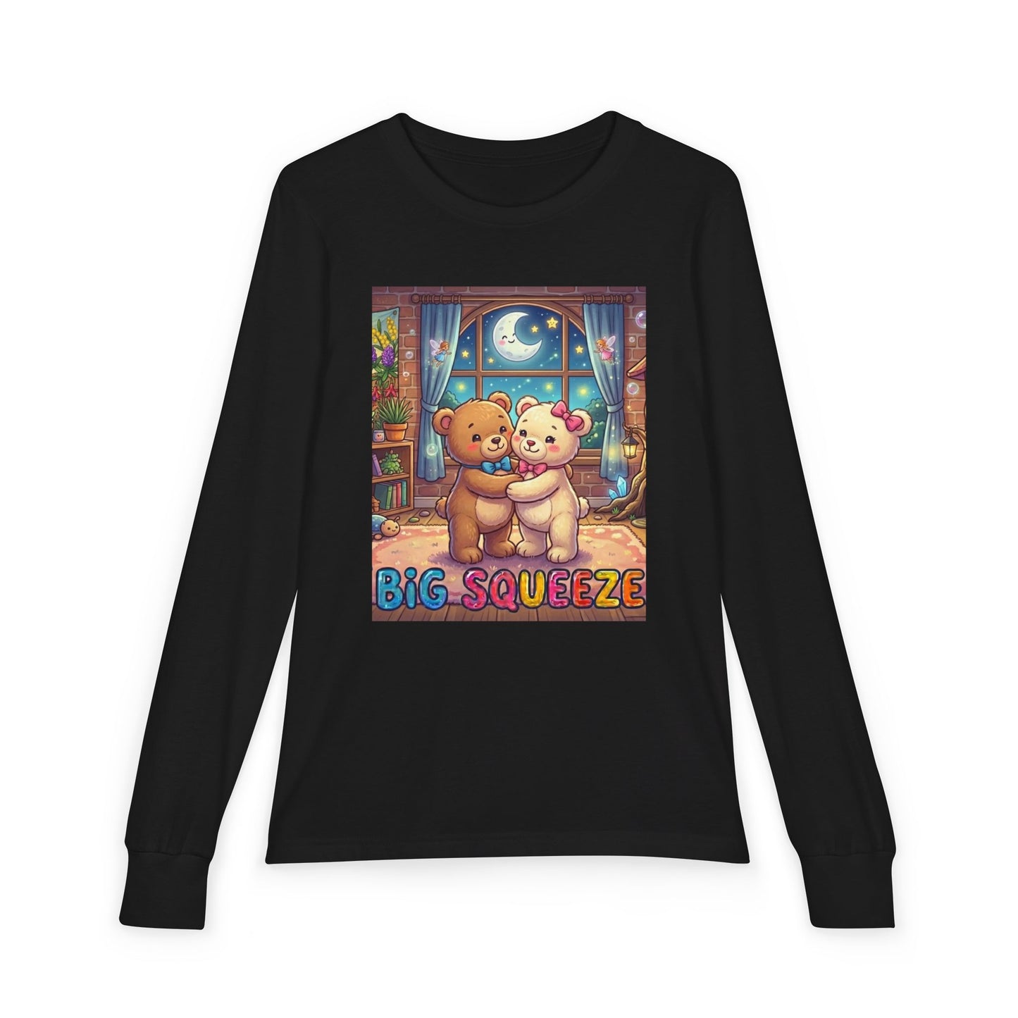 Big Squeeze Teddy Youth Jersey Long Sleeve Tee