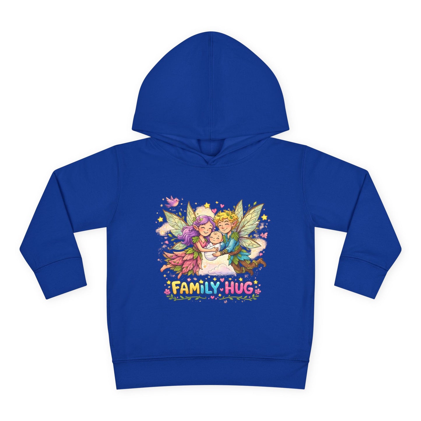 Family Hug Fairy Toddler Pullover Fleece Hoodie