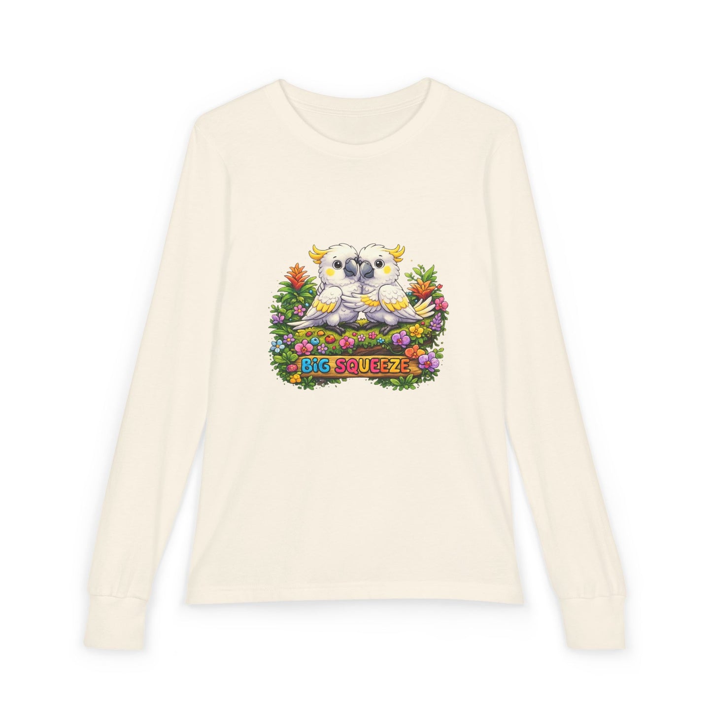 Big Squeeze Cockatoo Youth Jersey Long Sleeve Tee