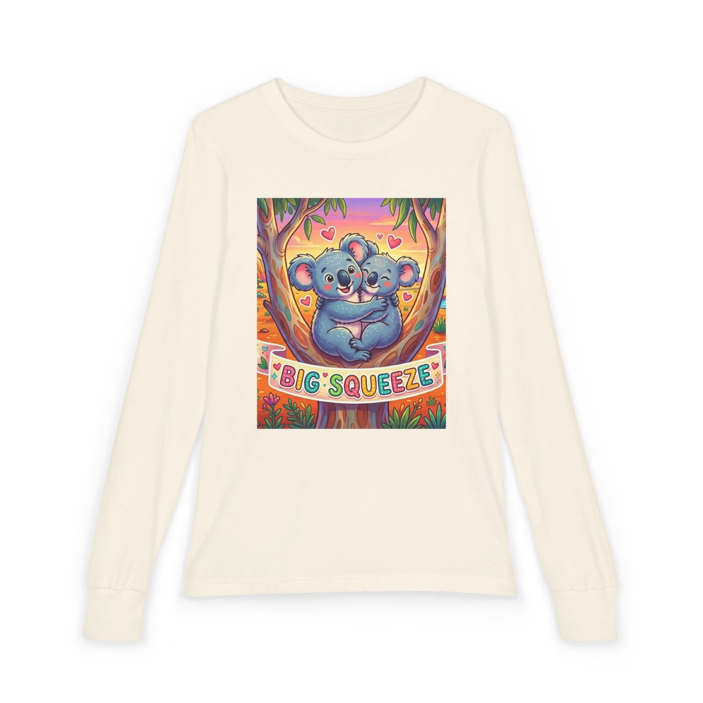 Big Squeeze Koala Youth Jersey Long Sleeve Tee
