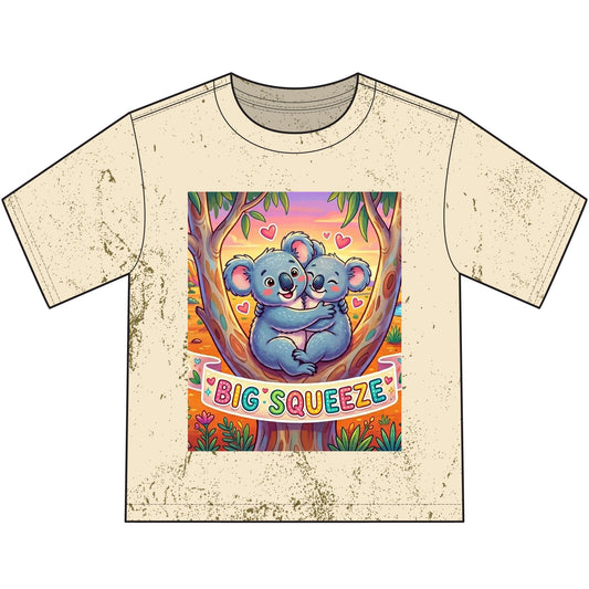 Big Squeeze Koala Heavyweight Color Blast Youth T-Shirt