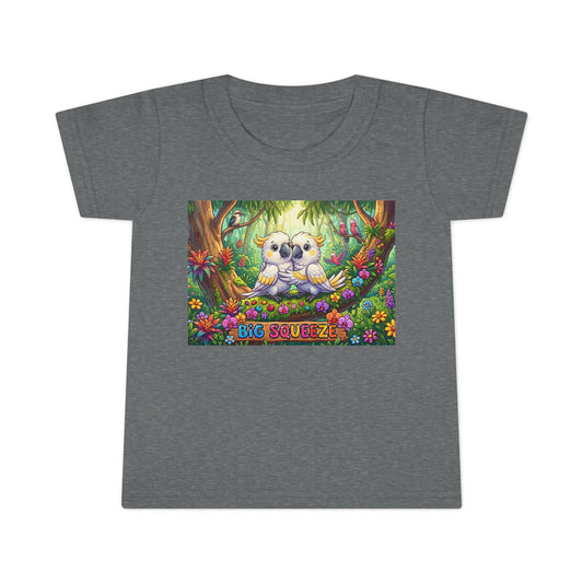 Big Squeeze Cockatoo Toddler T-shirt