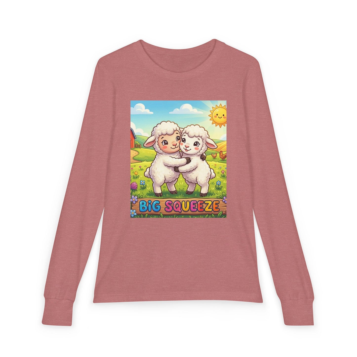 Big Squeeze Lamb Youth Jersey Long Sleeve Tee