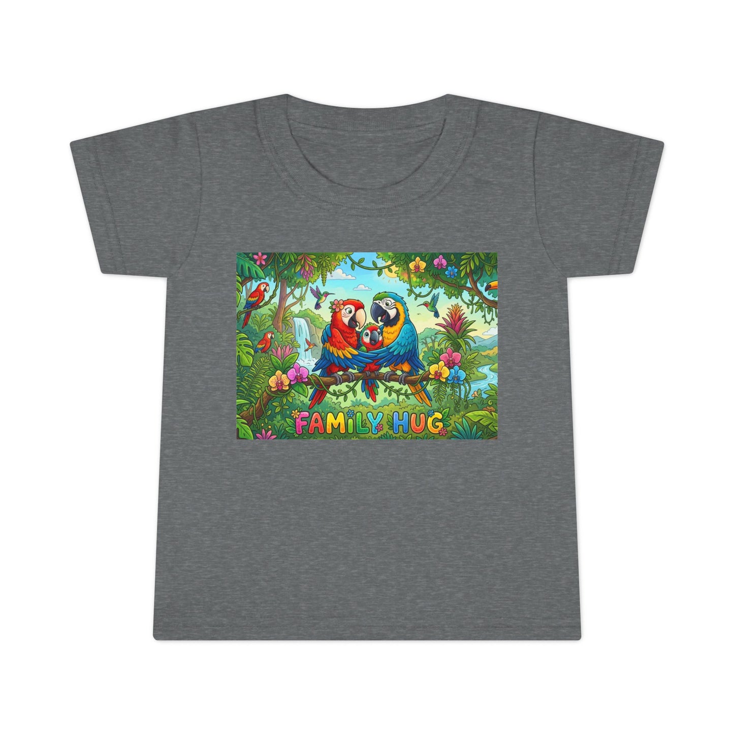 Family Hug Macaw Toddler T-shirt