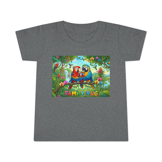 Family Hug Macaw Toddler T-shirt
