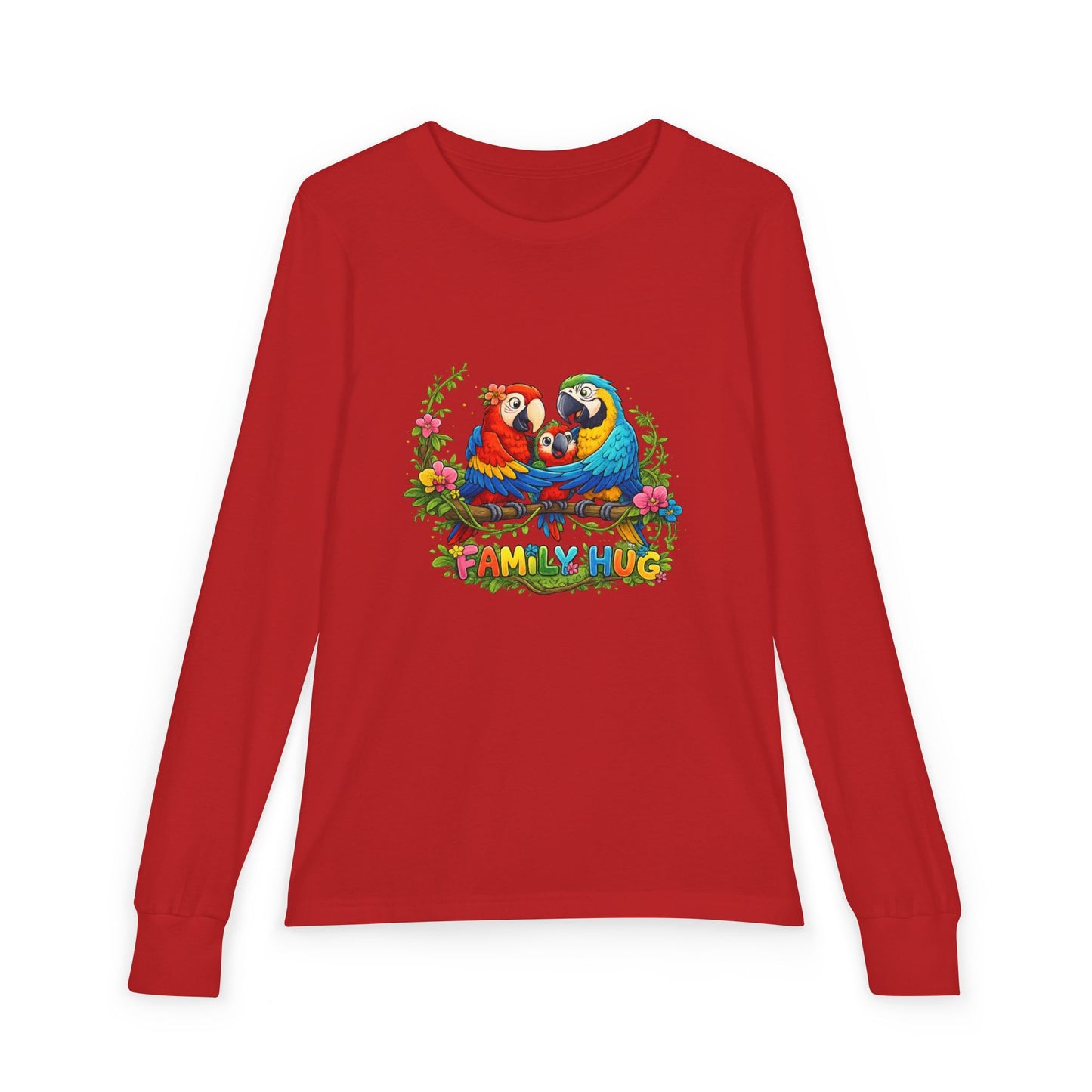 Family Hug Maqaw Youth Jersey Long Sleeve Tee