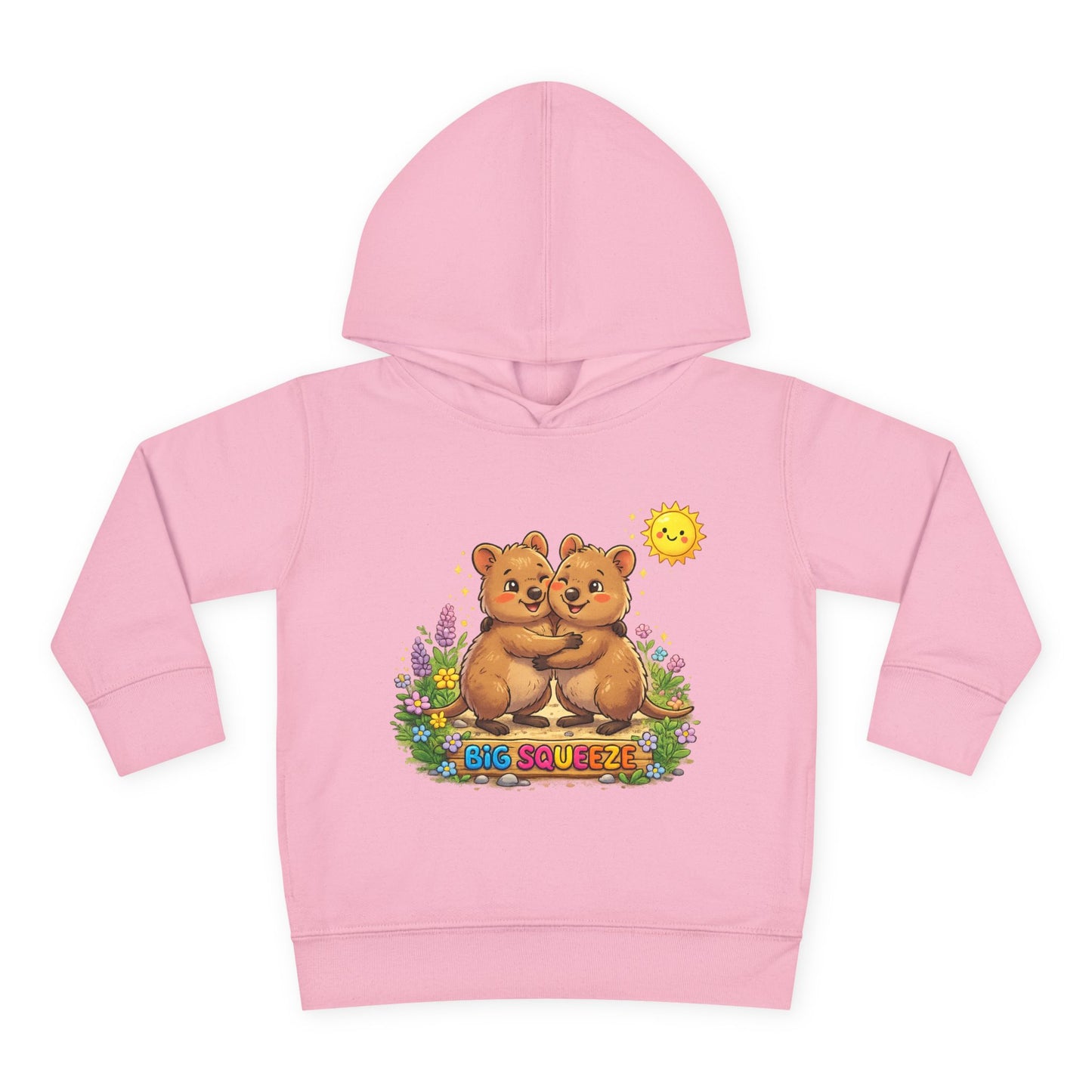 Big Squeeze Quokka Toddler Pullover Fleece Hoodie