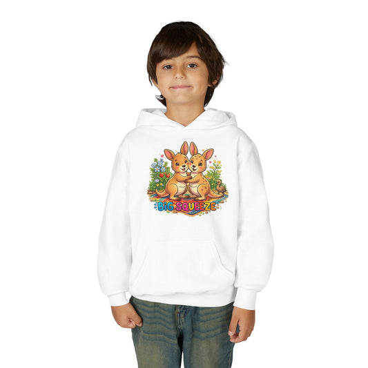 Big Sueeze Kangaroo Youth Heavy Blend Hooded Sweatshirt