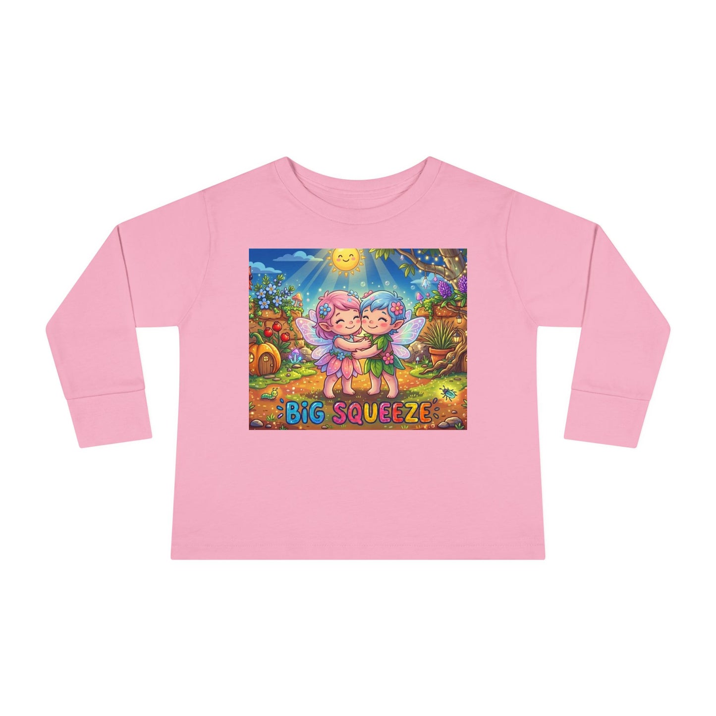 Big Squeeze Fairy Toddler Long Sleeve Tee