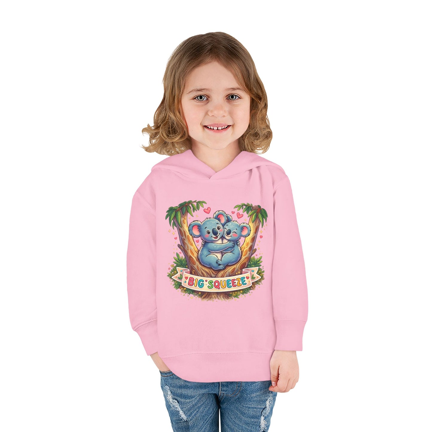 Big Squeeze Koala Toddler Pullover Fleece Hoodie