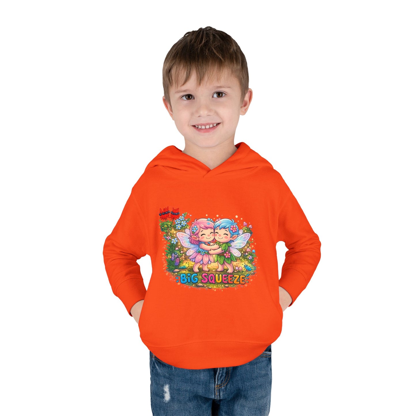 Big Squeeze Fairy Toddler Pullover Fleece Hoodie