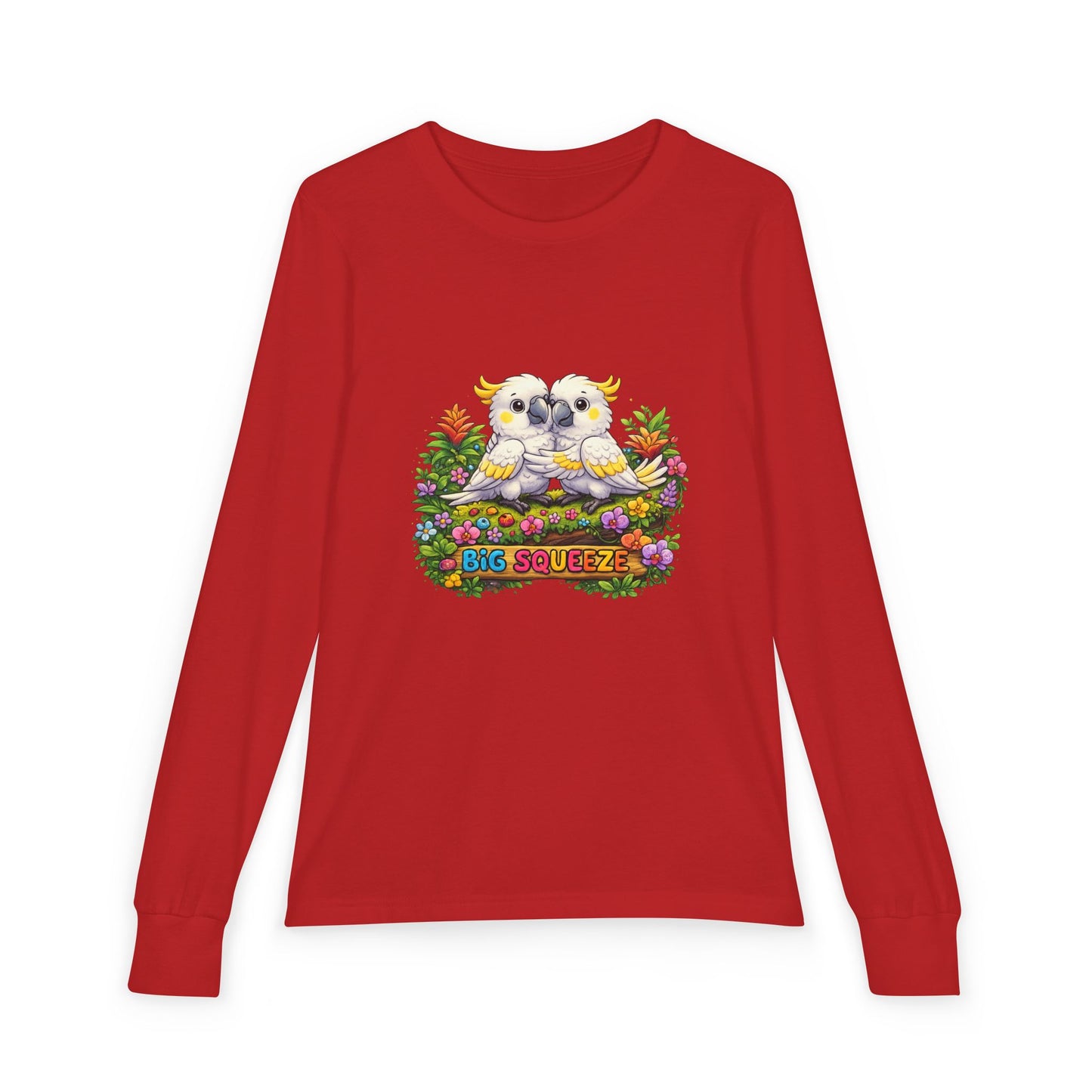 Big Squeeze Cockatoo Youth Jersey Long Sleeve Tee