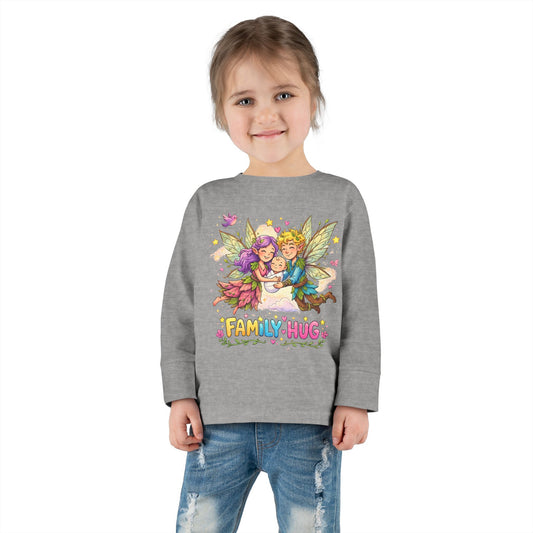 Family Hug Fairy Toddler Long Sleeve Tee