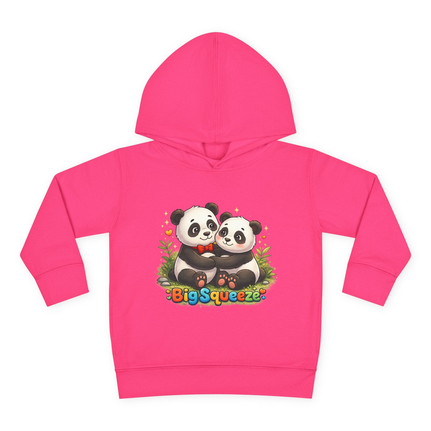 Big Squeeze Panda Toddler Pullover Fleece Hoodie