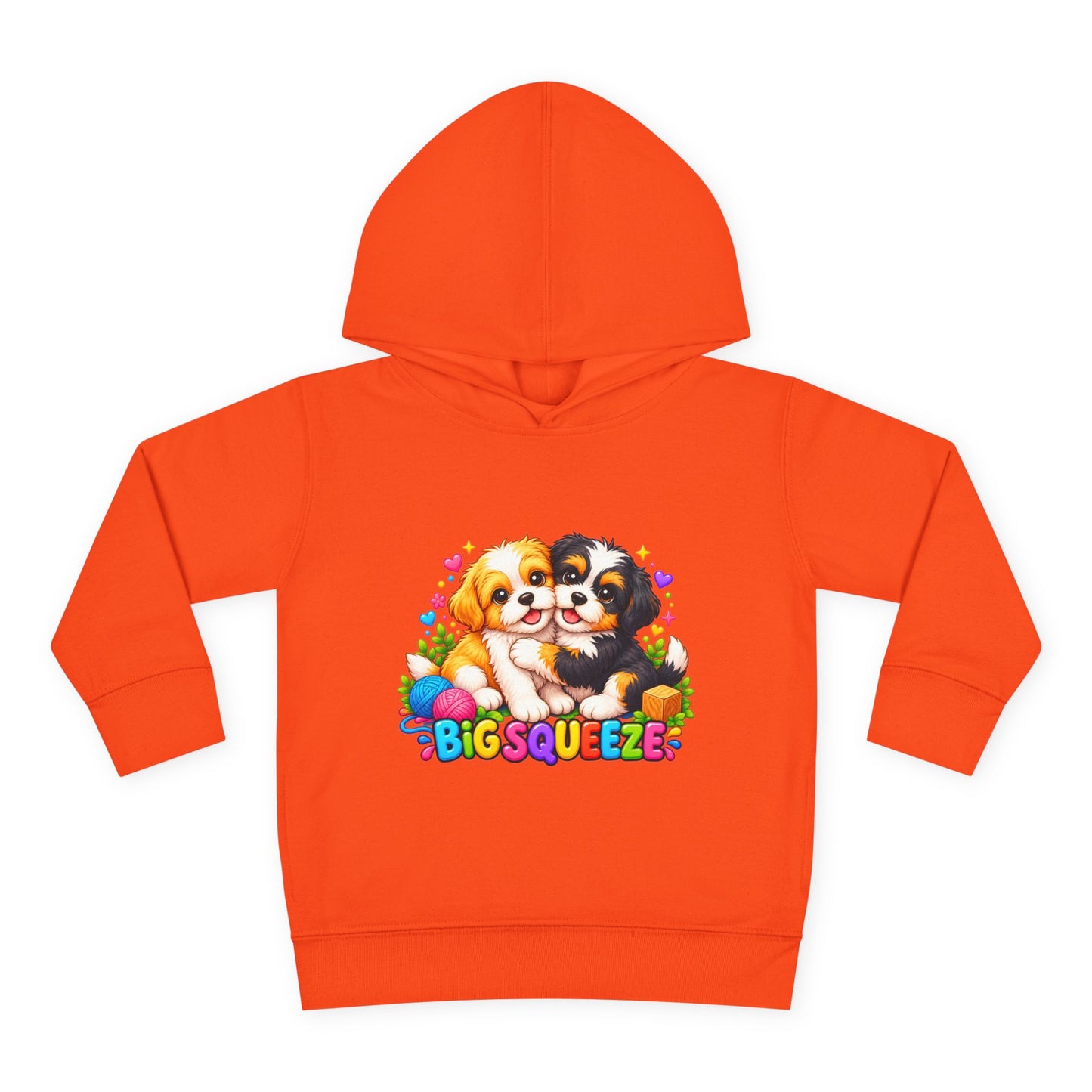 Big Squeeze Shih Tzu Toddler Pullover Fleece Hoodie