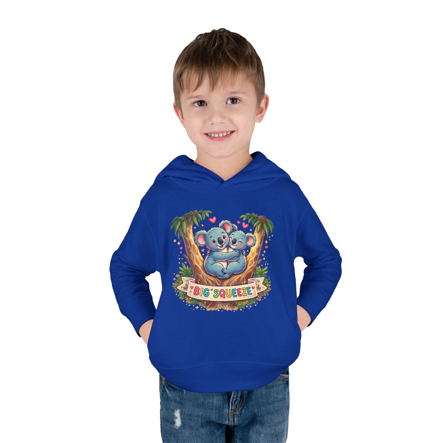 Big Squeeze Koala Toddler Pullover Fleece Hoodie