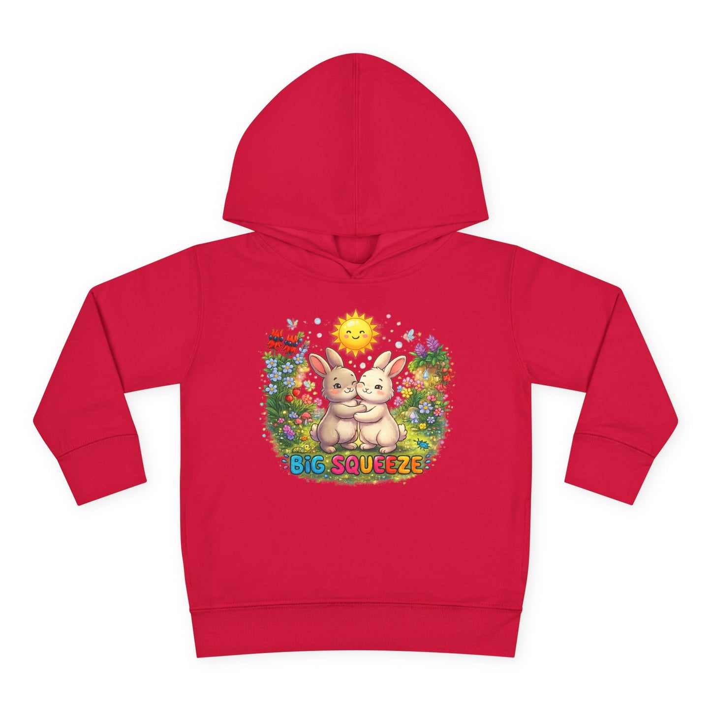 Big Squeeze Bunny Toddler Pullover Fleece Hoodie