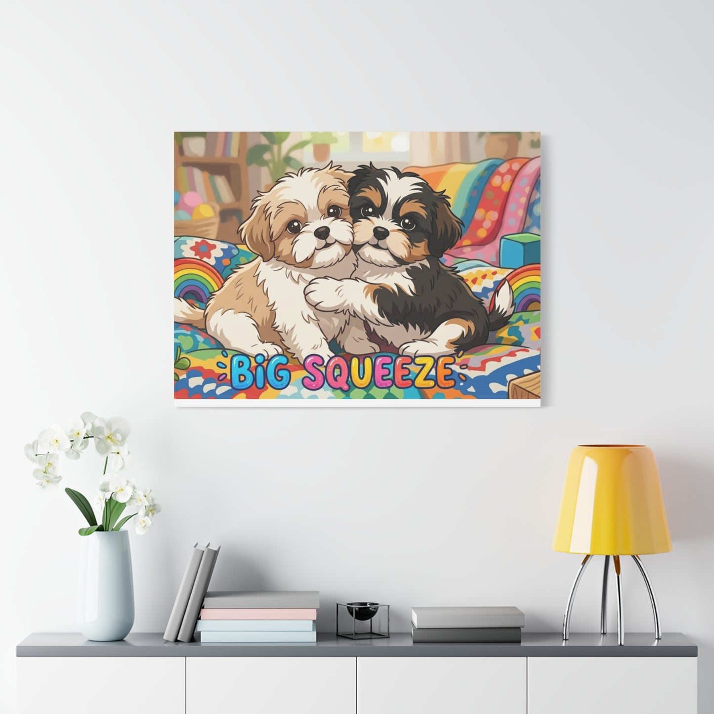 Big Squeeze Shih Tzu Classic Canvas