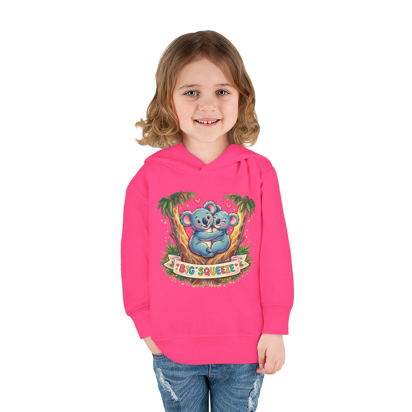Big Squeeze Koala Toddler Pullover Fleece Hoodie