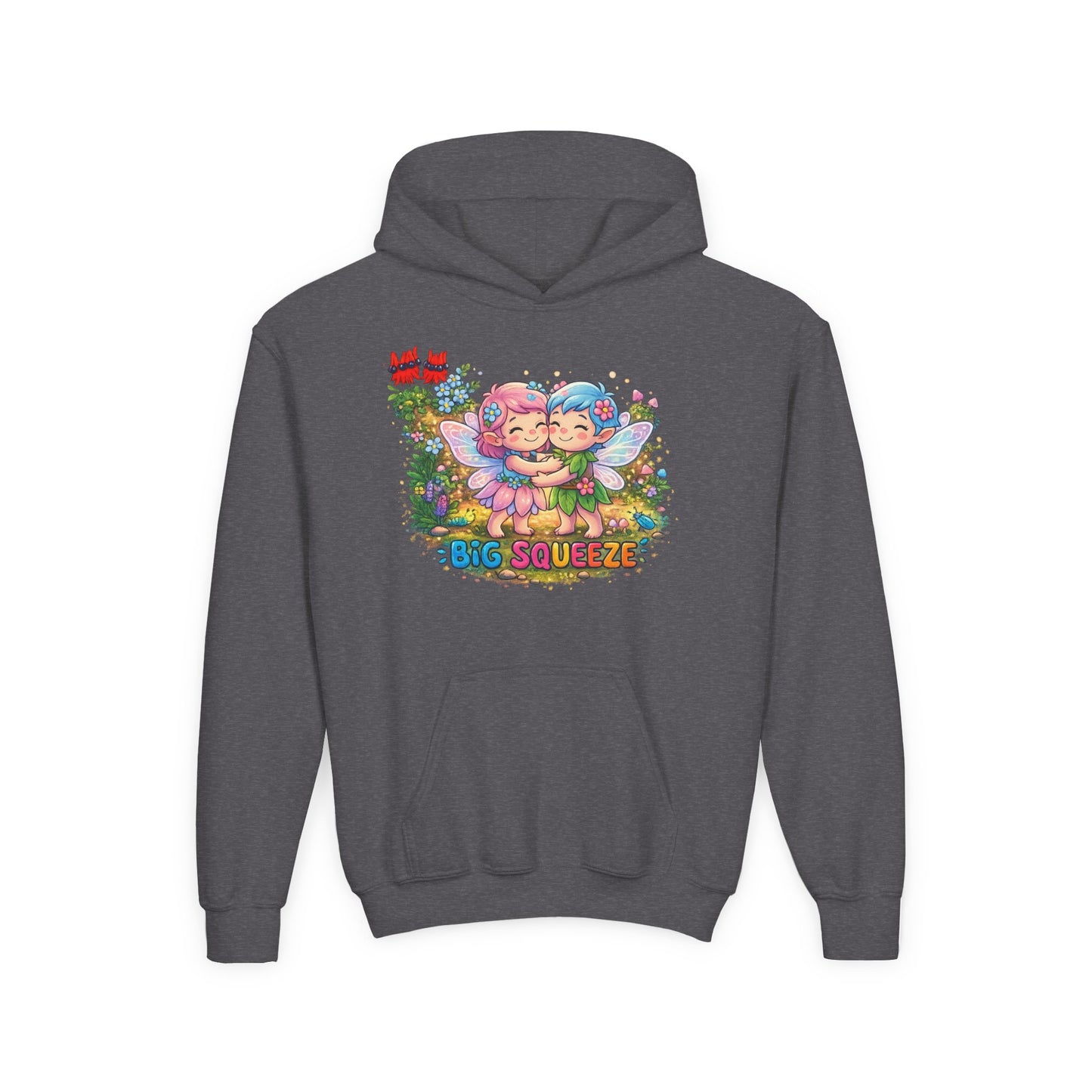 Big Squeeze Fairy Youth Heavy Blend Hooded Sweatshirt