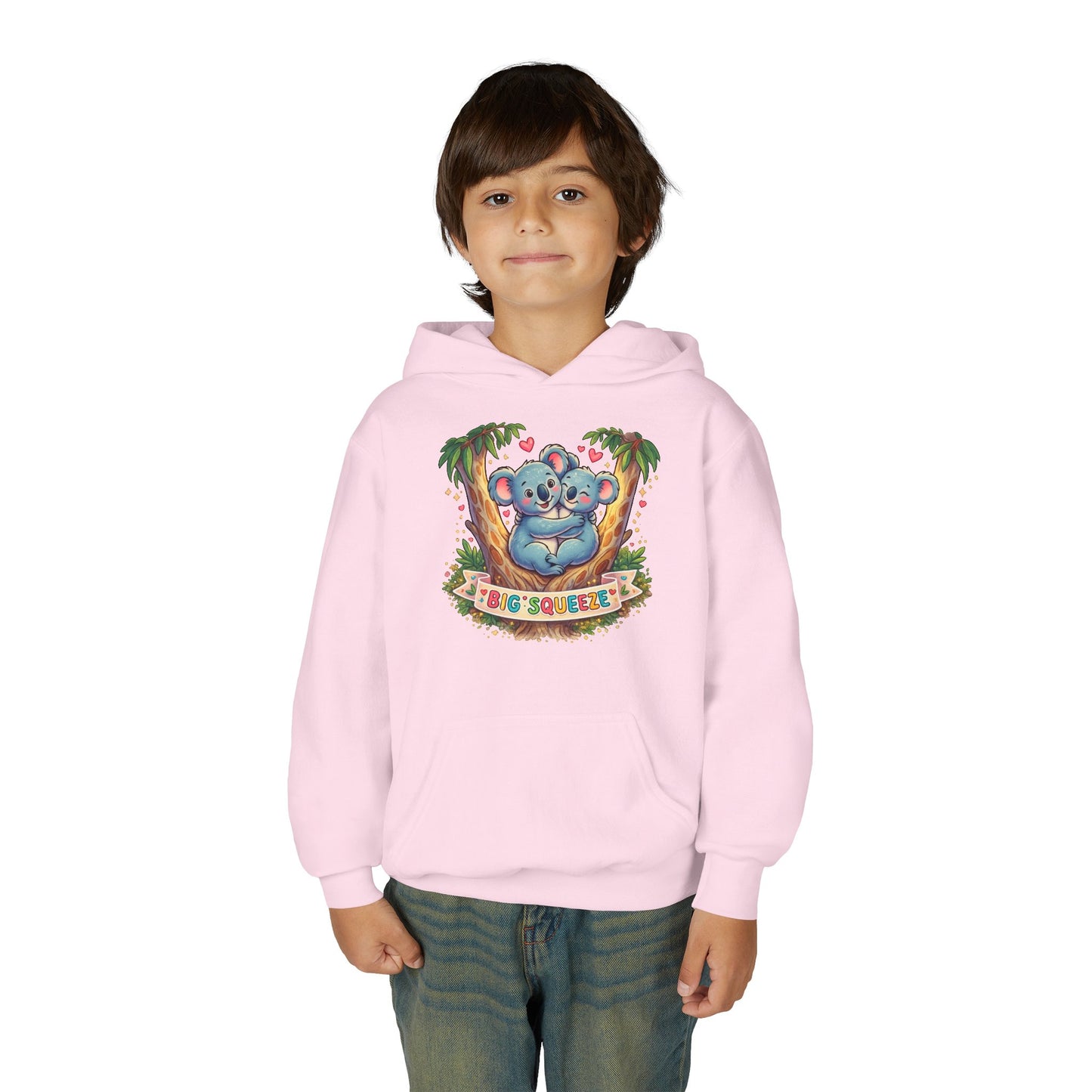 Big Squeeze Koala Youth Heavy Blend Hooded Sweatshirt