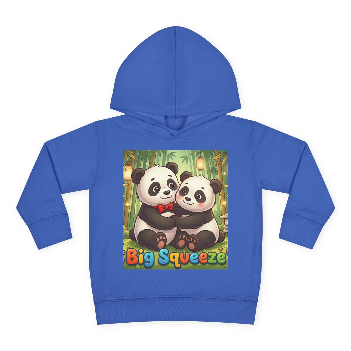 Big Squeeze Panda Toddler Pullover Fleece Hoodie